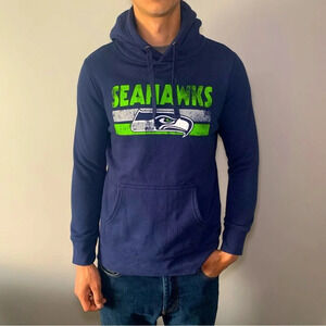🏈 Seattle Seahawks Blue  Sweater - Youth Size LG 🏈